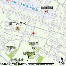 滋賀県蒲生郡日野町大窪1270周辺の地図