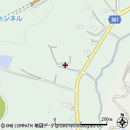 岡山県美作市中山560周辺の地図
