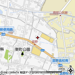 百五銀行桜支店周辺の地図