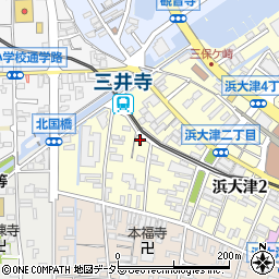 株式会社つじ川浜　大津工場周辺の地図