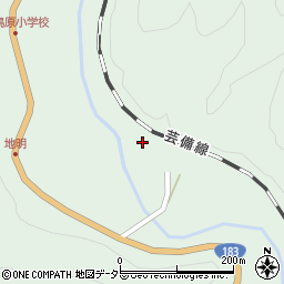 広島県庄原市西城町小鳥原399-2周辺の地図