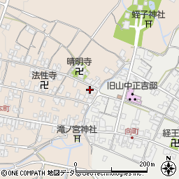 滋賀県蒲生郡日野町村井1212周辺の地図