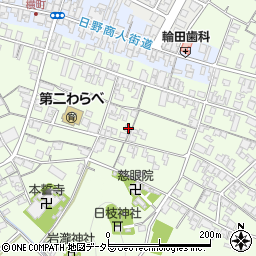 滋賀県蒲生郡日野町大窪1271周辺の地図