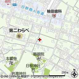 滋賀県蒲生郡日野町大窪967周辺の地図