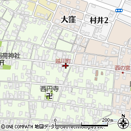 滋賀県蒲生郡日野町大窪627-1周辺の地図
