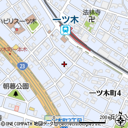愛知県刈谷市一ツ木町周辺の地図