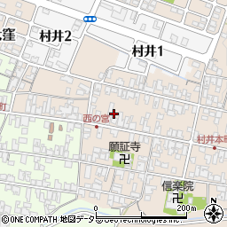 滋賀県蒲生郡日野町村井1373周辺の地図