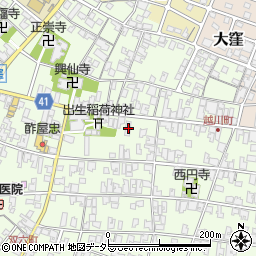 滋賀県蒲生郡日野町大窪601周辺の地図