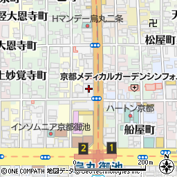 京都府京都市中京区秋野々町535周辺の地図