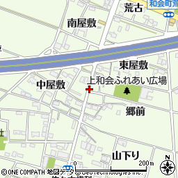 愛知県豊田市和会町弥衛山周辺の地図