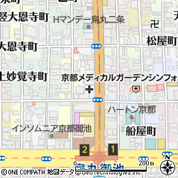 株式会社ケアコネクトジャパン　京都支店周辺の地図