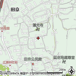 静岡県伊豆の国市田京528周辺の地図