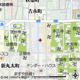京都府京都市左京区新東洞院町269周辺の地図