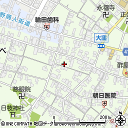 滋賀県蒲生郡日野町大窪776周辺の地図