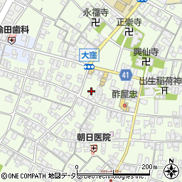 滋賀県蒲生郡日野町大窪751周辺の地図