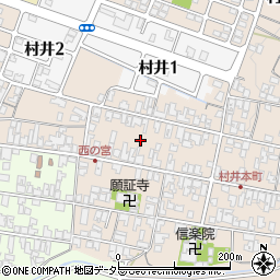 滋賀県蒲生郡日野町村井1370周辺の地図
