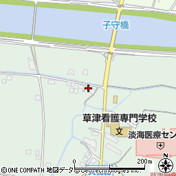 滋賀県草津市矢橋町1815周辺の地図