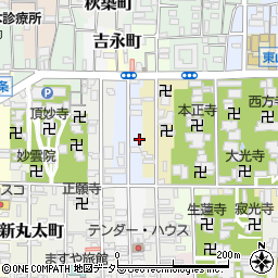 京都府京都市左京区新東洞院町263-1周辺の地図