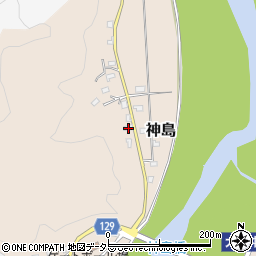 静岡県伊豆の国市神島1083周辺の地図