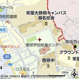 静岡県静岡市葵区東瀬名町13周辺の地図