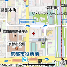 日本銀行京都支店周辺の地図