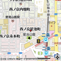 〒604-8416 京都府京都市中京区西ノ京星池町の地図