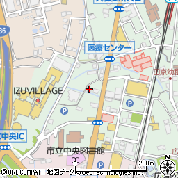 静岡県伊豆の国市田京163-1周辺の地図