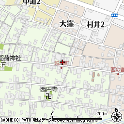 滋賀県蒲生郡日野町大窪626周辺の地図