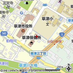 滋賀県南部土木事務所　道路計画課・道路整備第二係周辺の地図