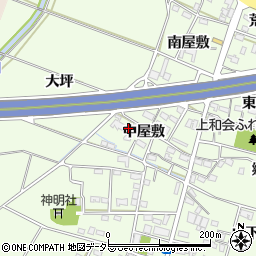 愛知県豊田市和会町（北屋敷）周辺の地図