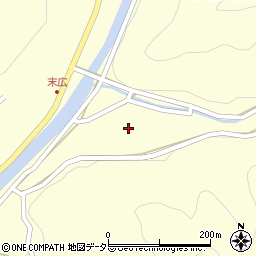 兵庫県姫路市安富町末広219周辺の地図
