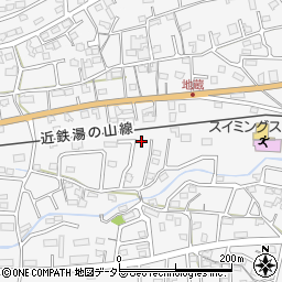 三重県三重郡菰野町菰野4124周辺の地図