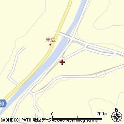 兵庫県姫路市安富町末広225周辺の地図