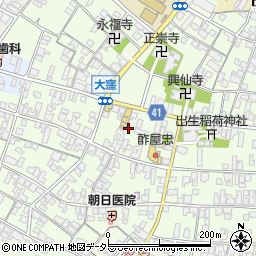 滋賀県蒲生郡日野町大窪571周辺の地図