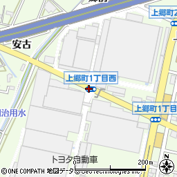 上郷町１西周辺の地図