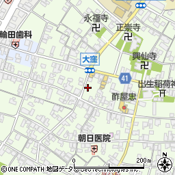滋賀県蒲生郡日野町大窪755周辺の地図