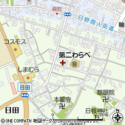 滋賀県蒲生郡日野町大窪933周辺の地図