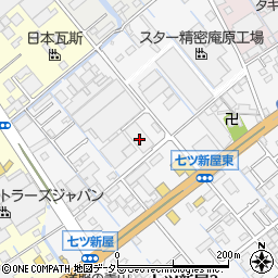 株式会社トージツ　静岡営業所周辺の地図