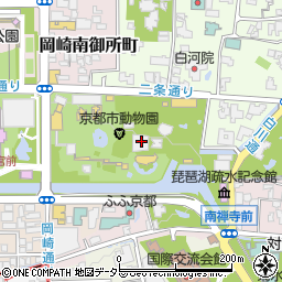 旬菜食健　ひな野　京都市動物園店周辺の地図
