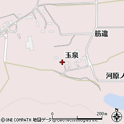 京都府亀岡市稗田野町佐伯玉泉51周辺の地図