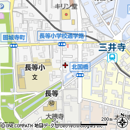 滋賀県大津市大門通3-7周辺の地図