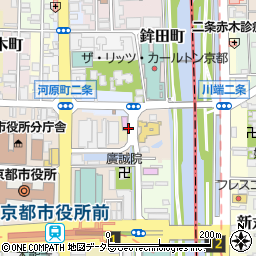 京都府京都市中京区西生洲町周辺の地図