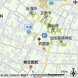 滋賀県蒲生郡日野町大窪574周辺の地図
