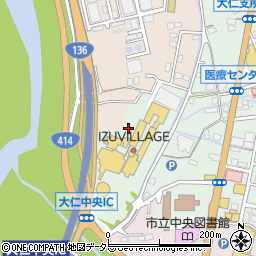 静岡県伊豆の国市田京195-7周辺の地図
