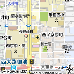 極真会館京都支部京都本部周辺の地図