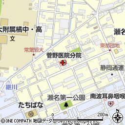桜医会菅野医院分院周辺の地図
