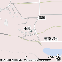 京都府亀岡市稗田野町佐伯玉泉35周辺の地図