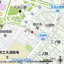 東海市役所　横須賀保育園周辺の地図