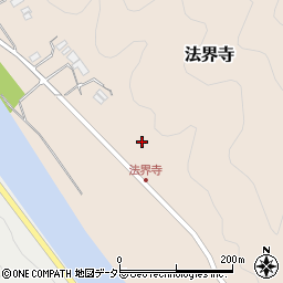 岡山県真庭市法界寺634周辺の地図