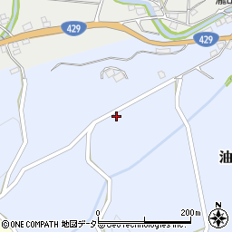 岡山県津山市油木下376周辺の地図